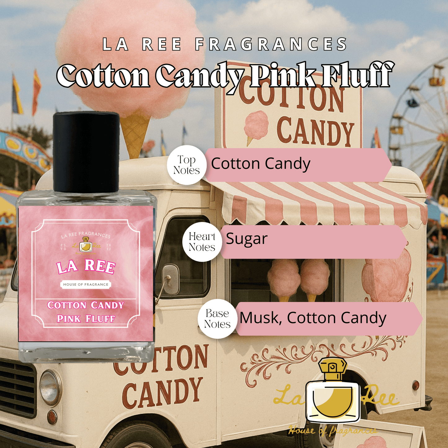 Cotton Candy Pink Fluff