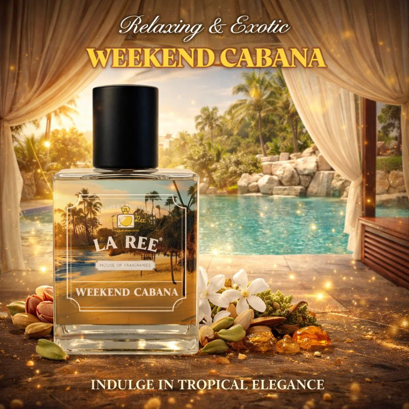 Weekend Cabana fragrance by La Ree Fragrances inspired by Soleil Blanc