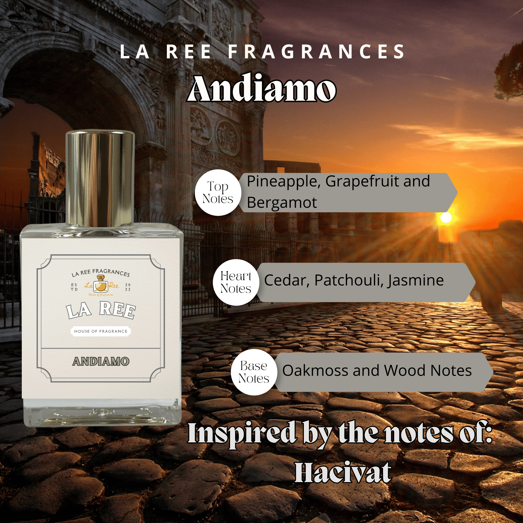 La Ree Andiamo inspired by Nishane Hacivat