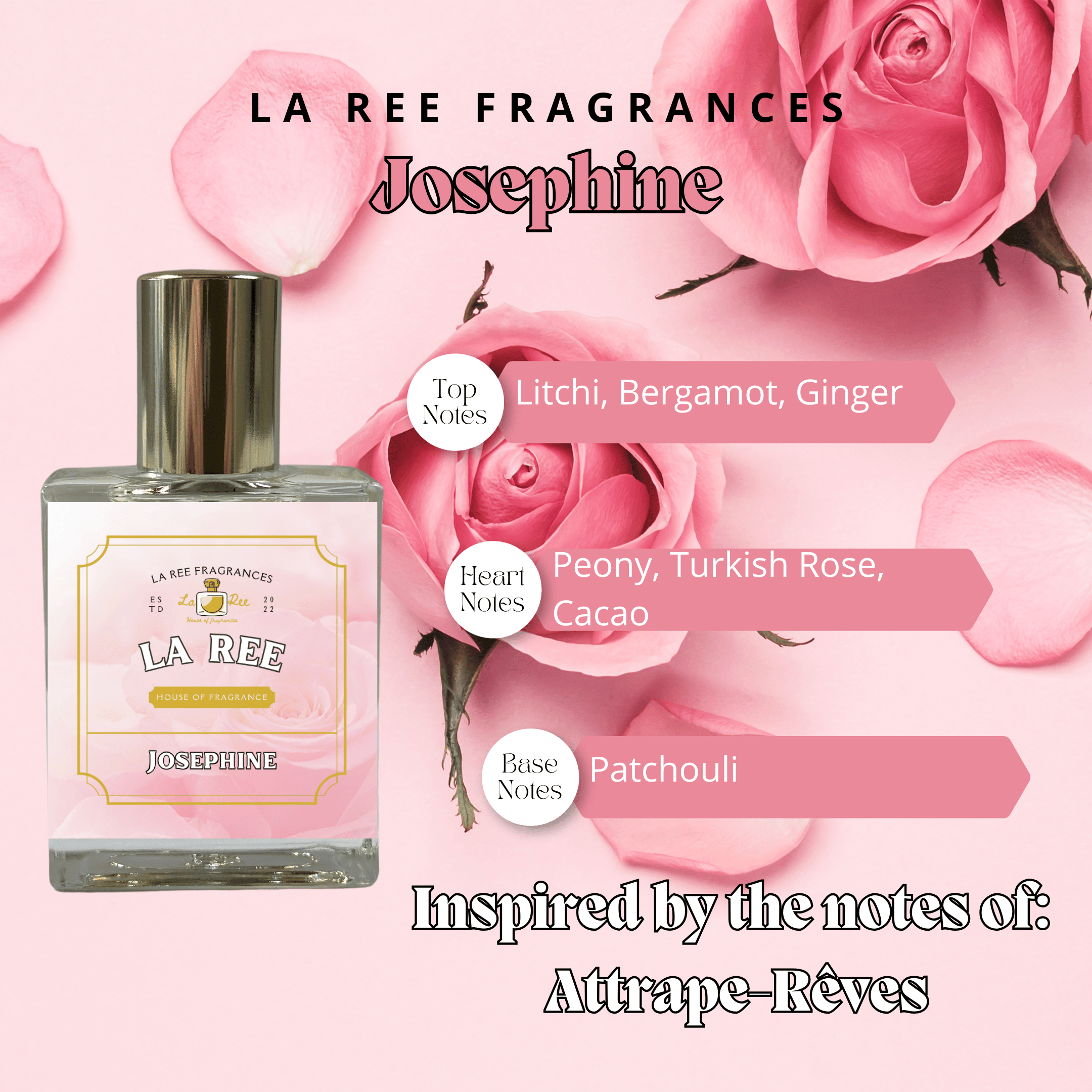 La Ree Josephine inspired by Attrape-Rêves