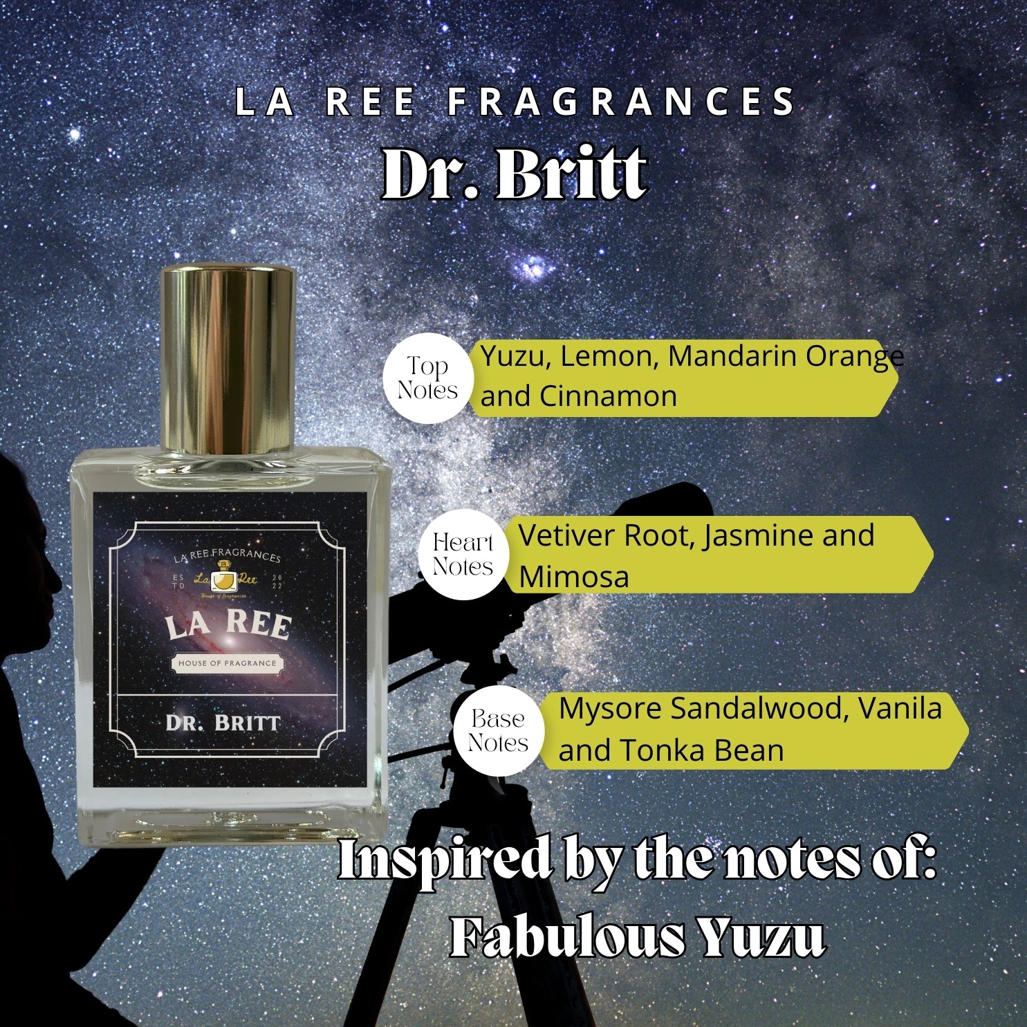 La Ree Dr. Britt inspired by Mancera® Fabulous Yuzu