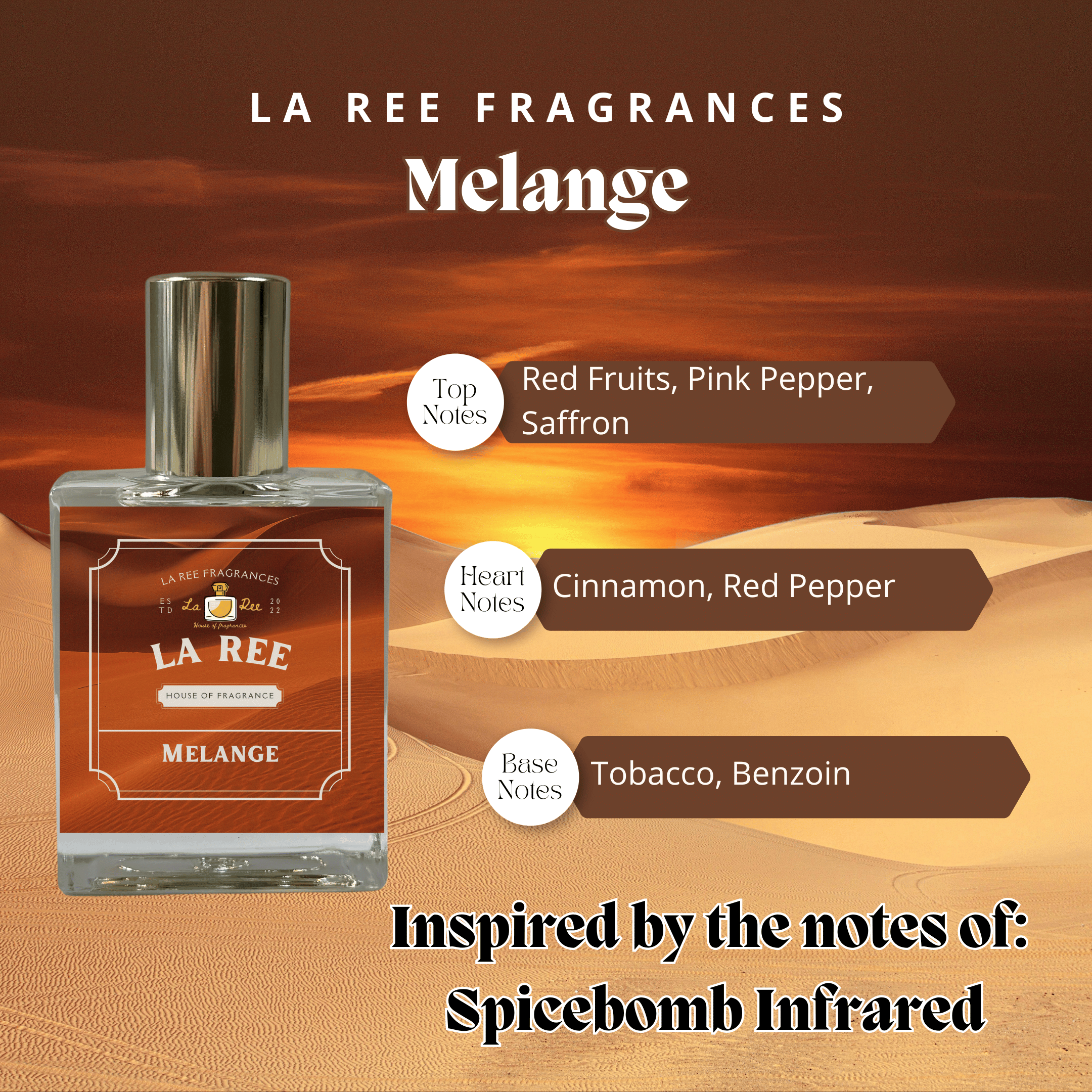 La Ree Melange inspired by Viktor&Rolf® Spicebomb Infrared