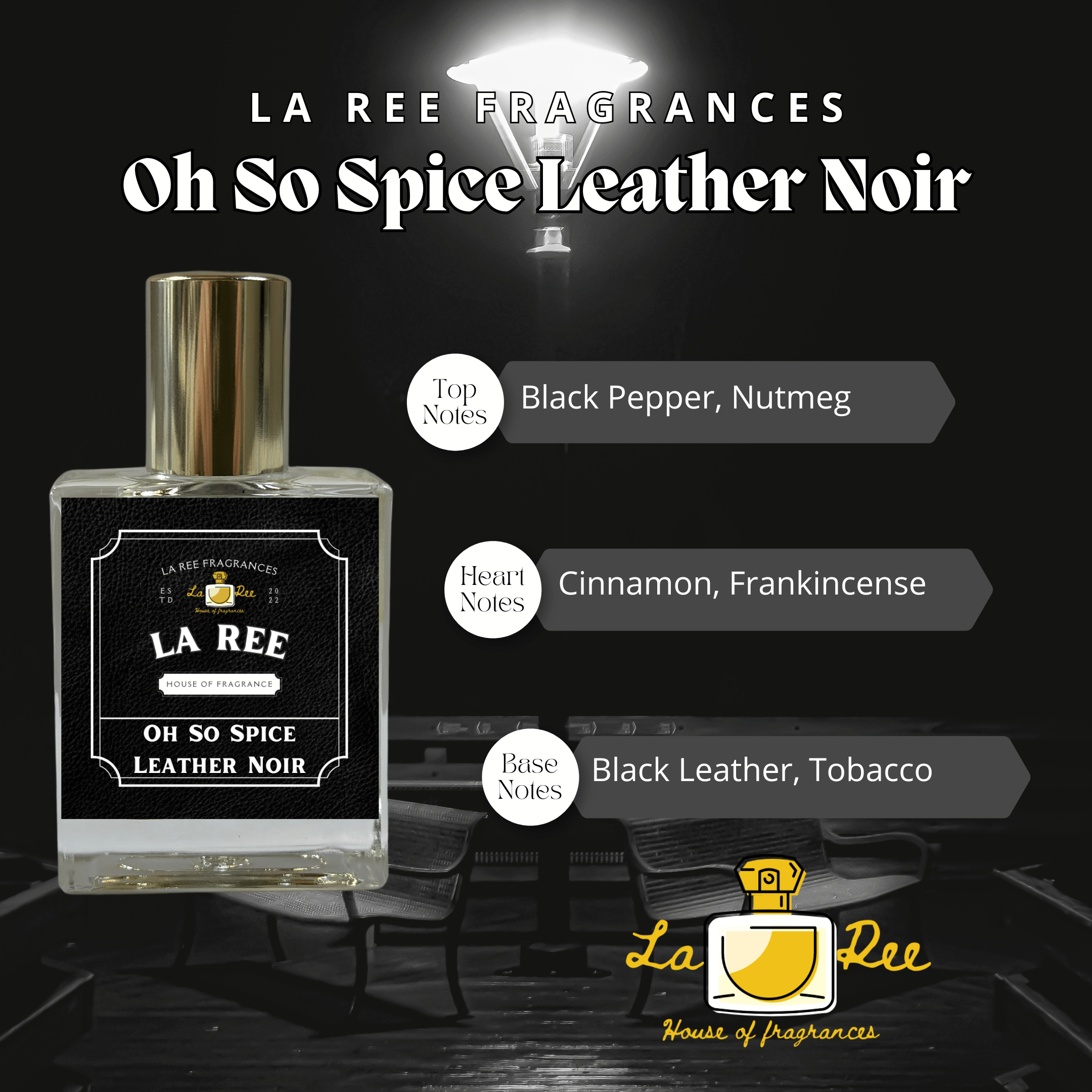 Oh So Spice Leather Noir
