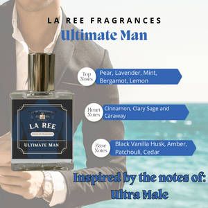 La Ree Fragrances Ultimate Man inspired by JPG® Ultra Male