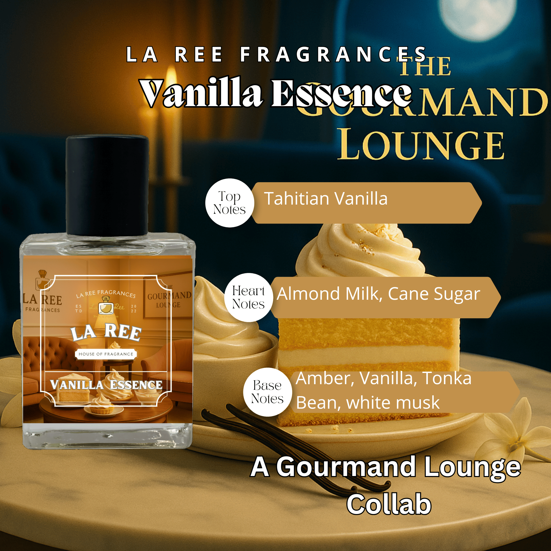 Vanilla Essence A Gourmand Lounge Collab