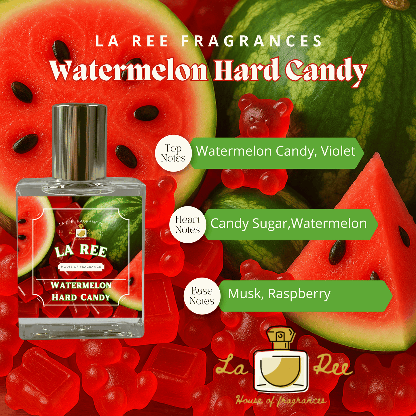 Watermelon Hard Candy