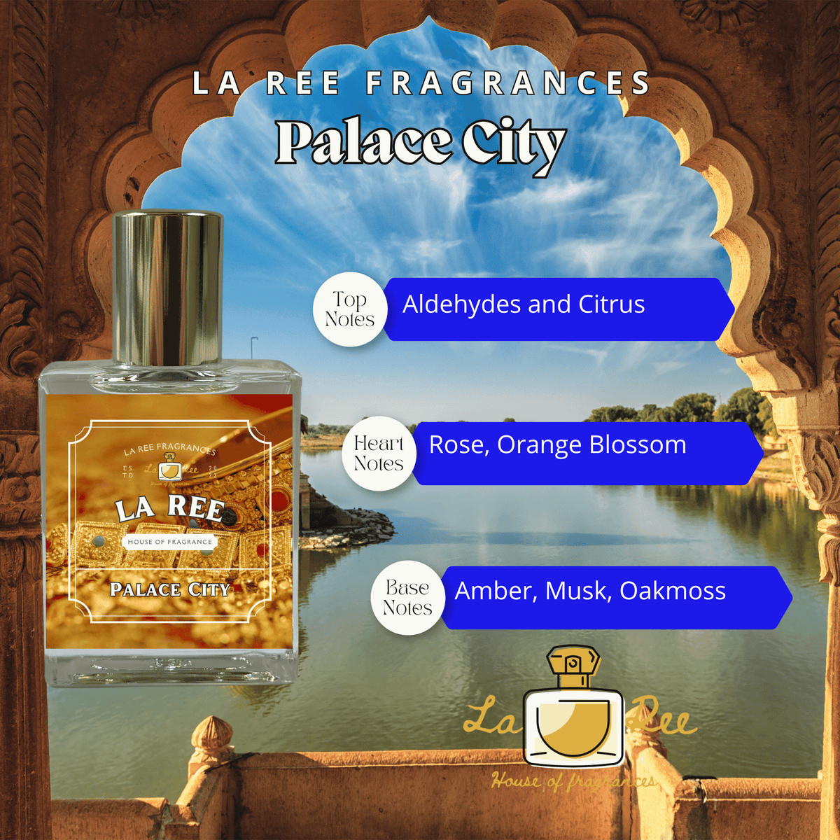 Palace City fragrance by La Ree Fragrances inspired by Patiala by Thameen