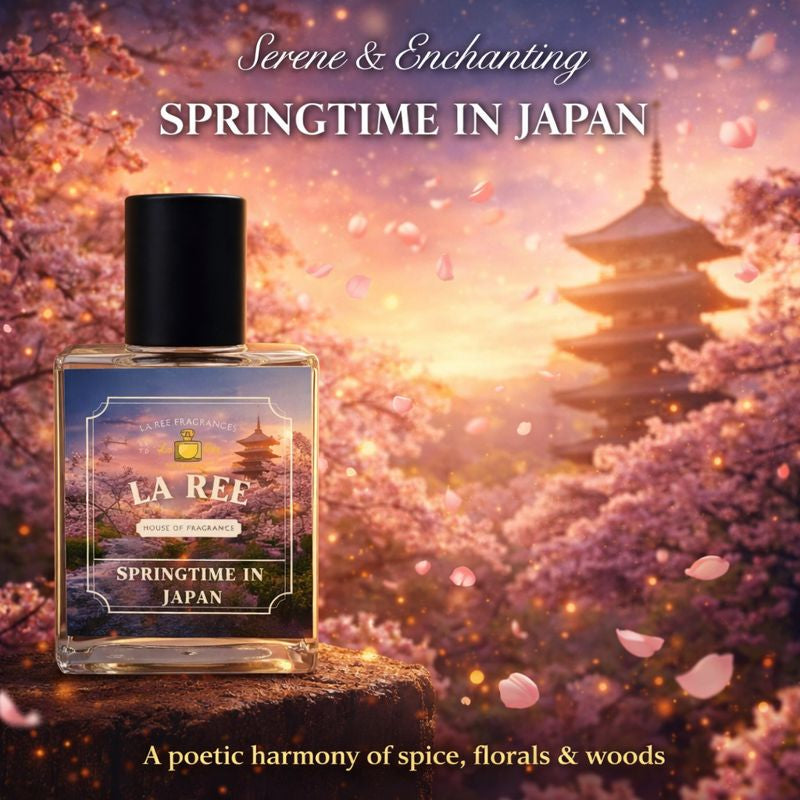 Springtime in Japan perfume by La Ree Fragrances, inspired by Plum Japonais by Tom Ford