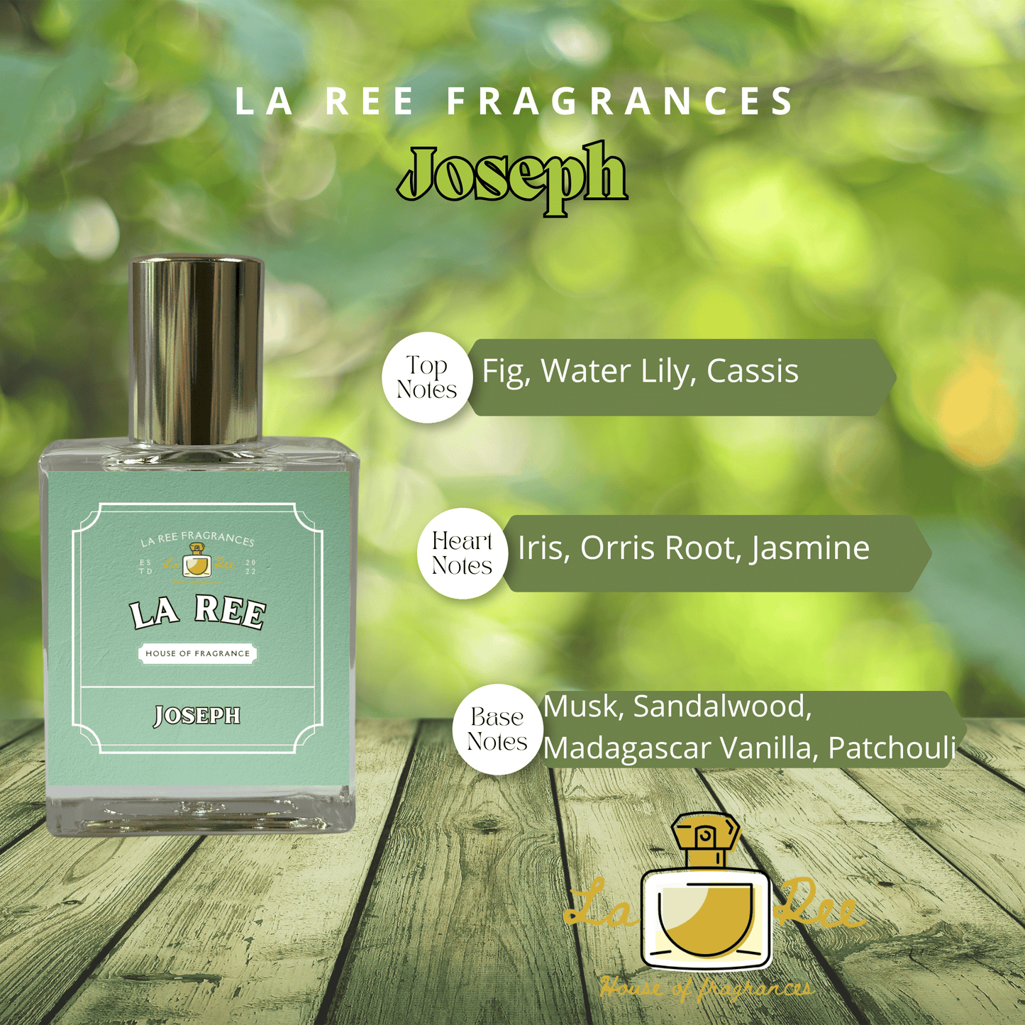 La Ree Joseph inspired by Phlur Father Figure