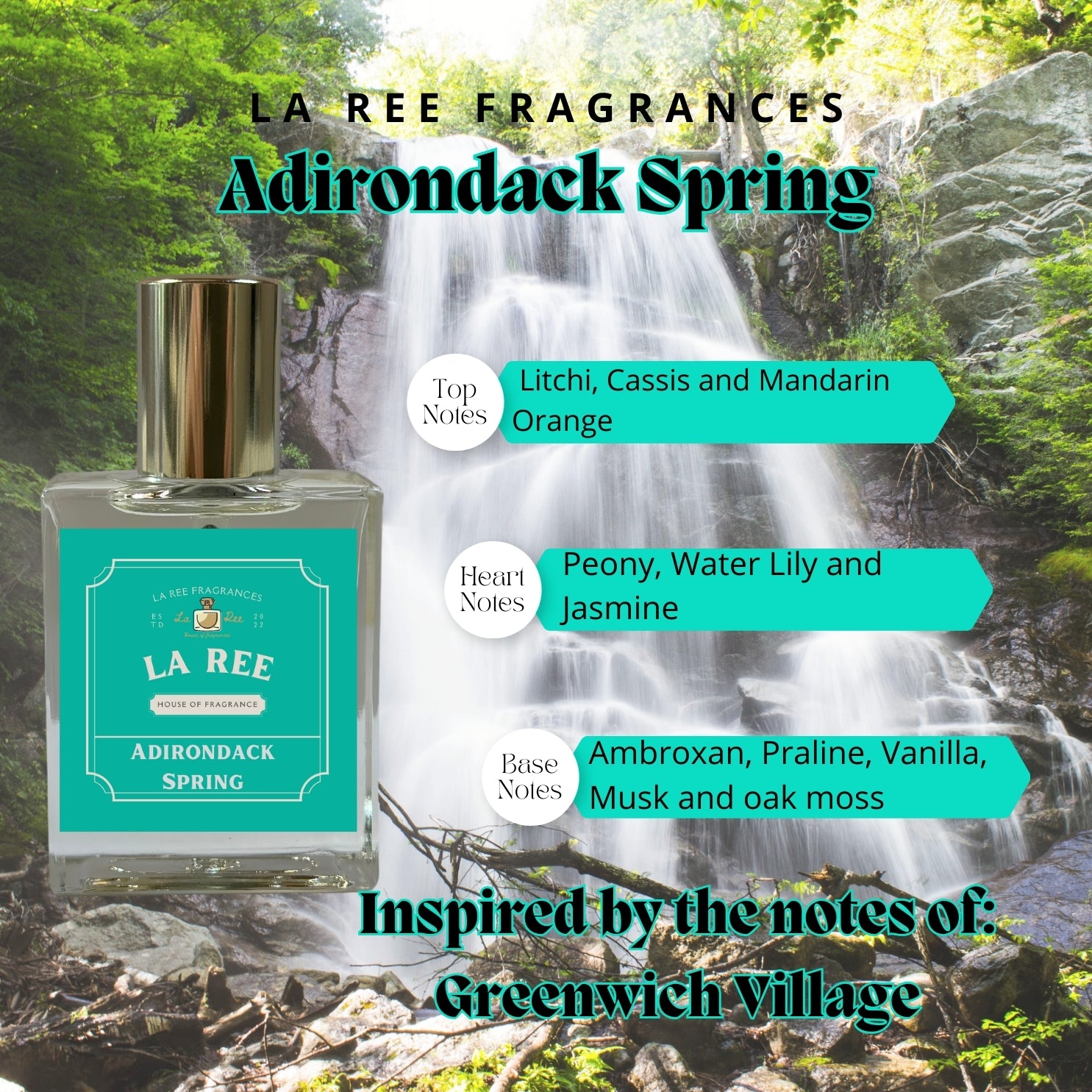 La Ree Adirondak Spring inspired by Bond 9® Greenwich Village