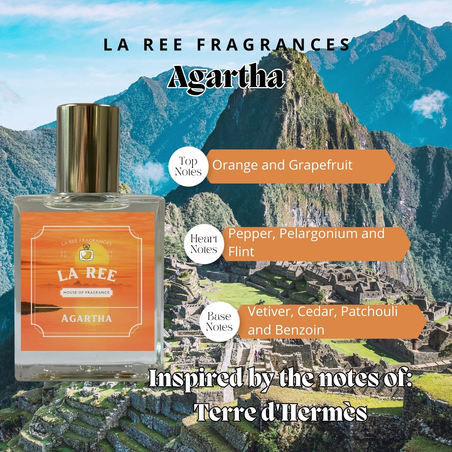 La Ree Agartha inspired by Terre d'Hermès