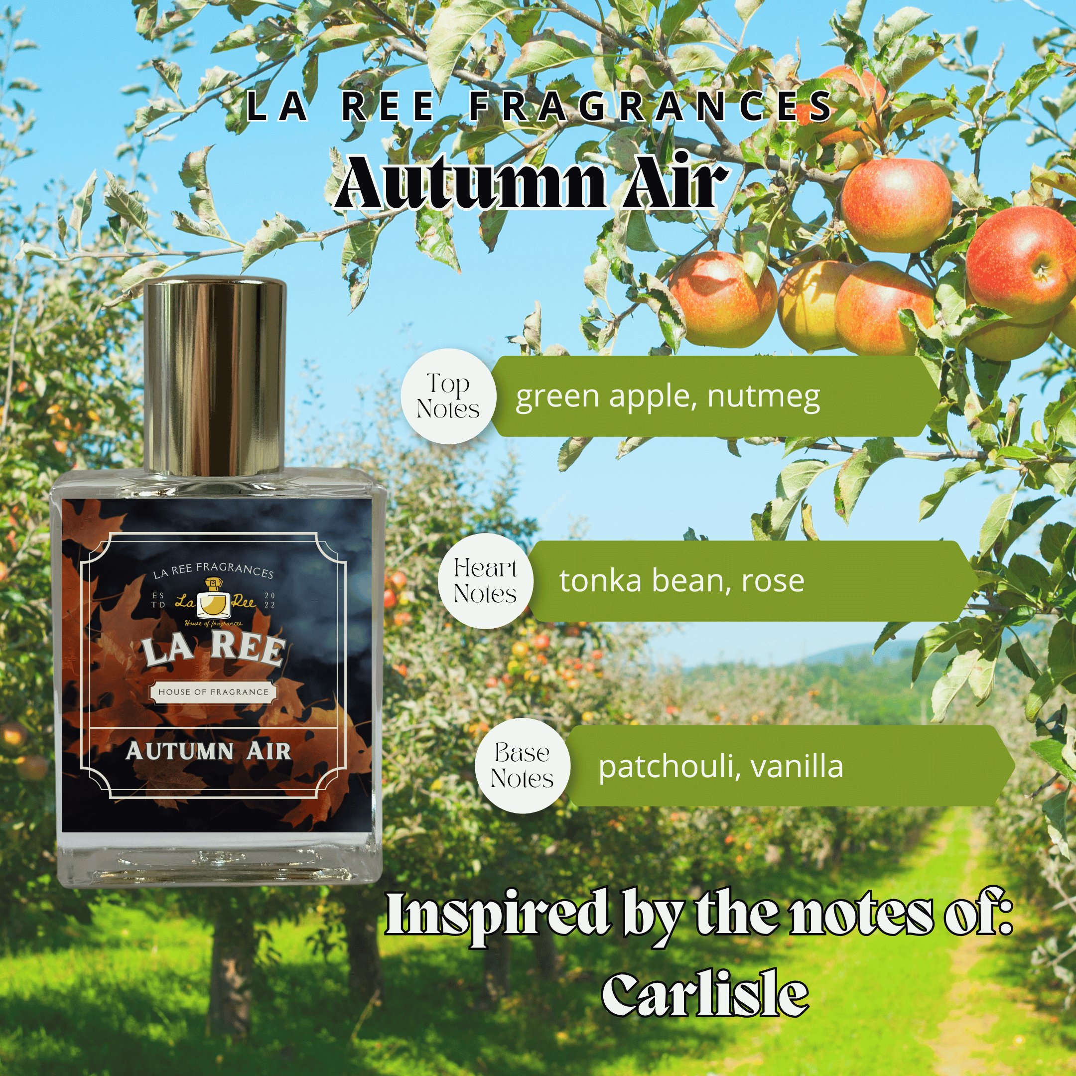 La Ree Autumn Air inspired by Parfums De Marley® Carlisle