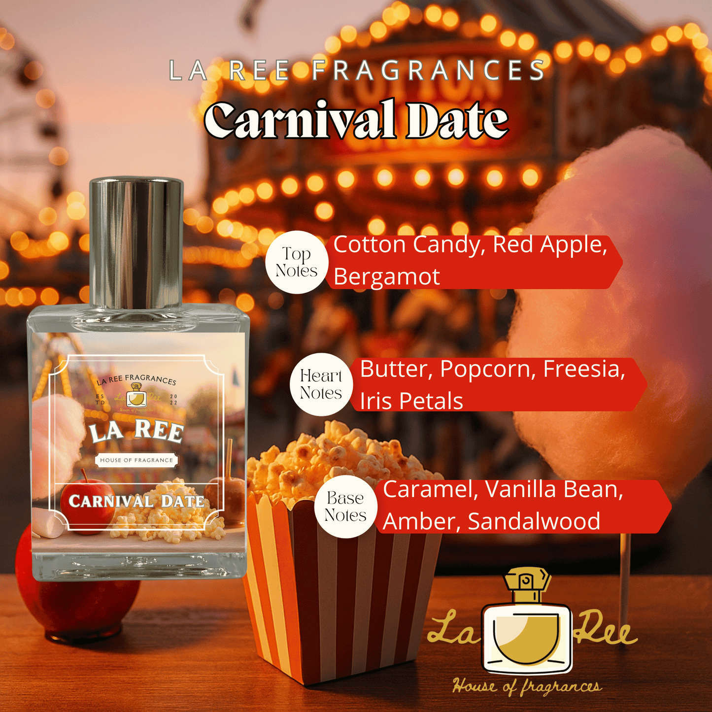 La Ree Fragrances Carnival Date