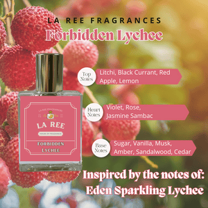 La Ree Forbidden Lychee inspired by Kayali® Eden Sparkling Lychee