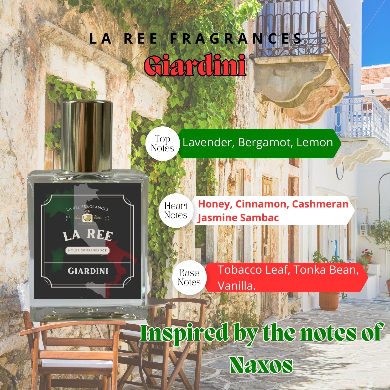 La Ree Giardini inspired by Xerjoff® XJ 1861 Naxos