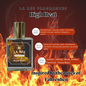 La Ree High Heat inspired by Dior® Fahrenheit