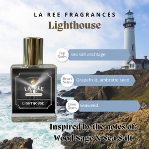 La Ree Lighthouse inspired by Jo Malone® Wood Sage & Sea Salt