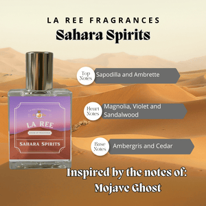 La Ree Sahara Spirits inspired by Byredo® Mojave Ghost