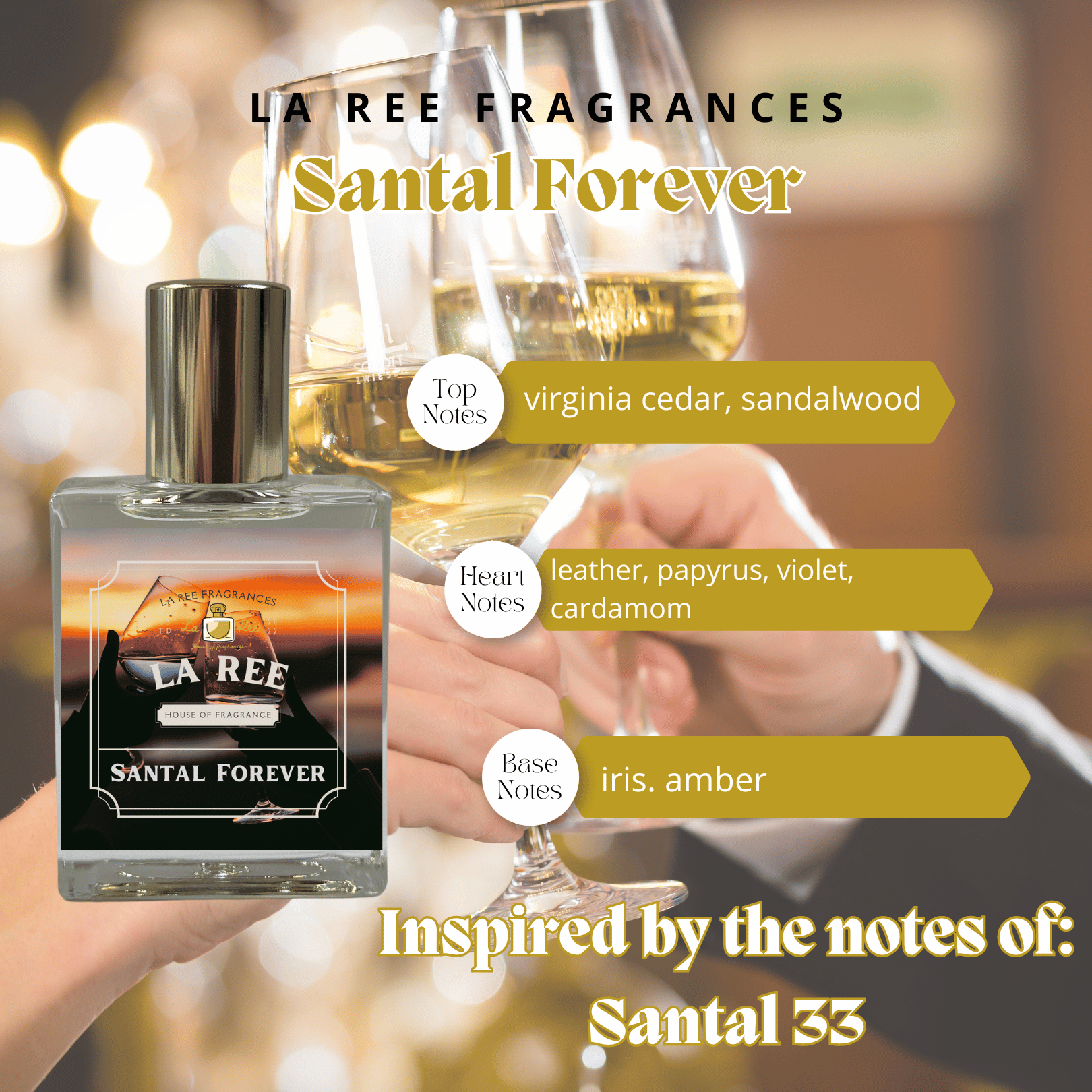 La Ree Santal Forever inspired by Le Labo® Santal 33