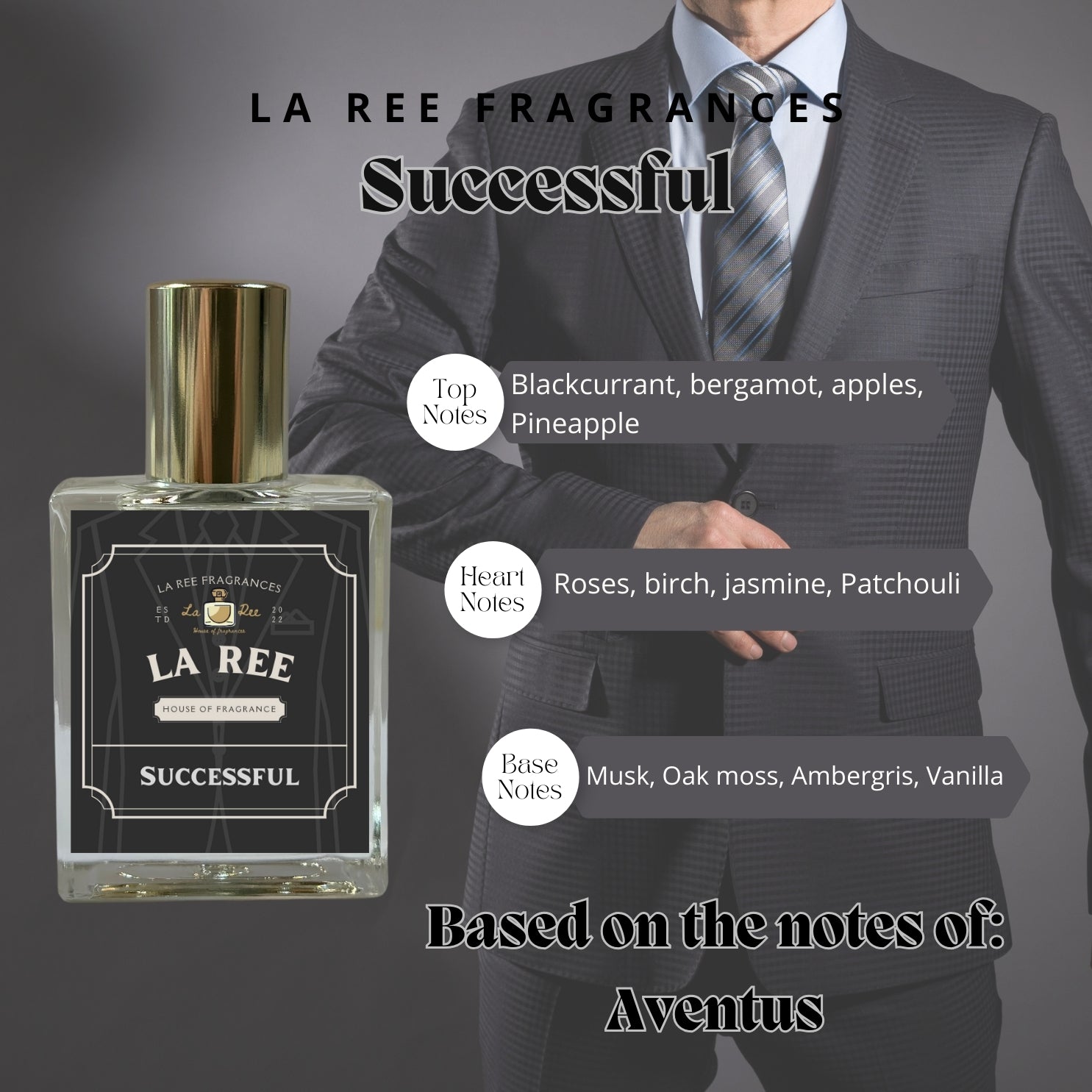 La Ree Successful inspired by Creed® Aventus