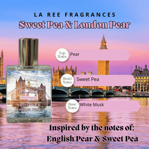 La Ree Sweet Pea & London Pear inspired by Jo Malone English Pear & sweet pea