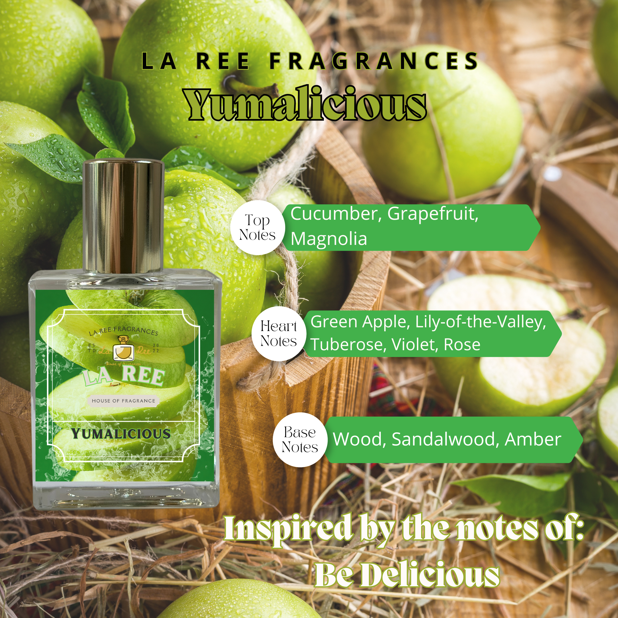 La Ree Yumalicious inspired by DKNY® Be Delicious