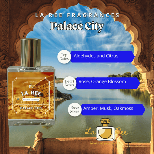 Palace City fragrance by La Ree Fragrances inspired by Patiala by Thameen