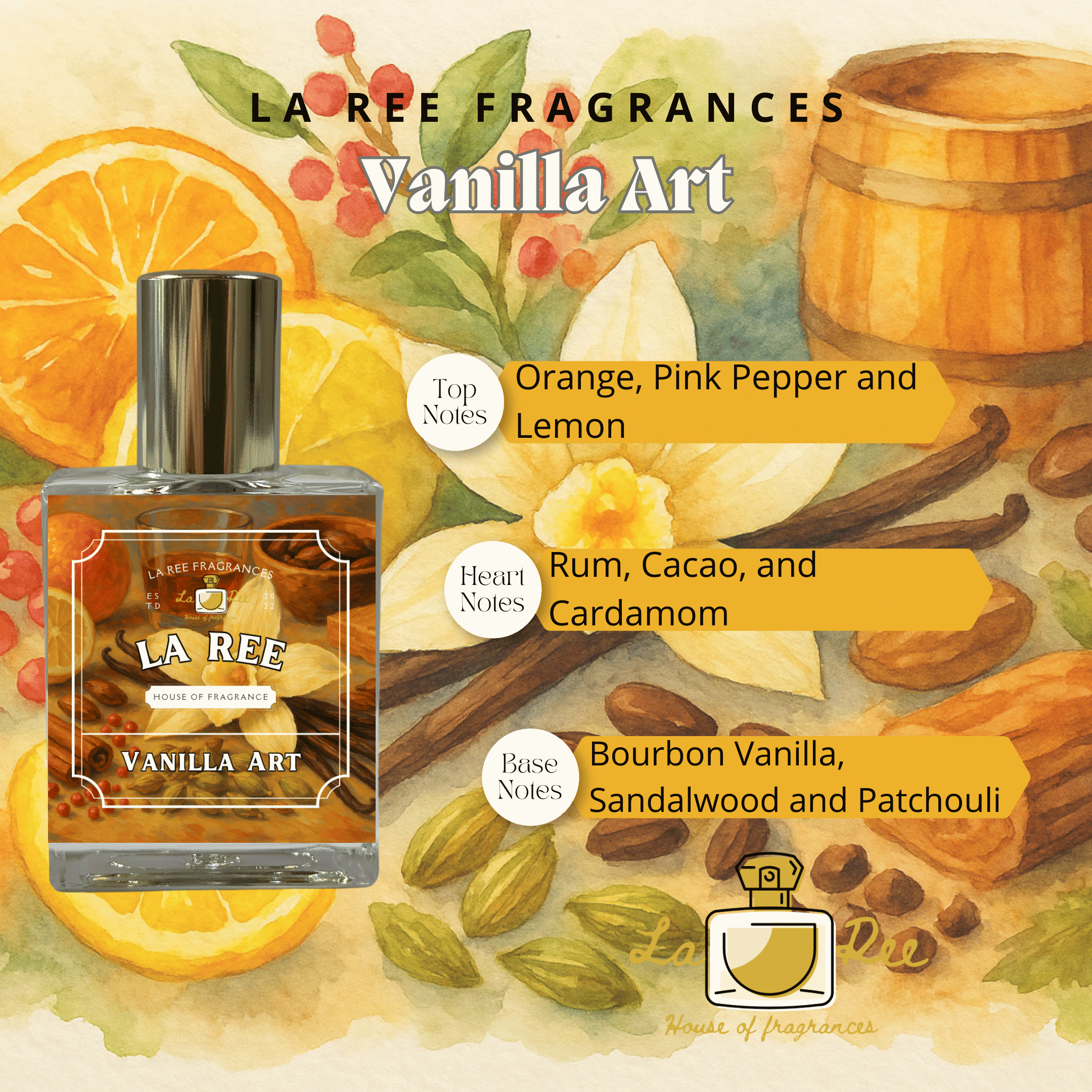 Vanilla Art – La Ree Fragrances