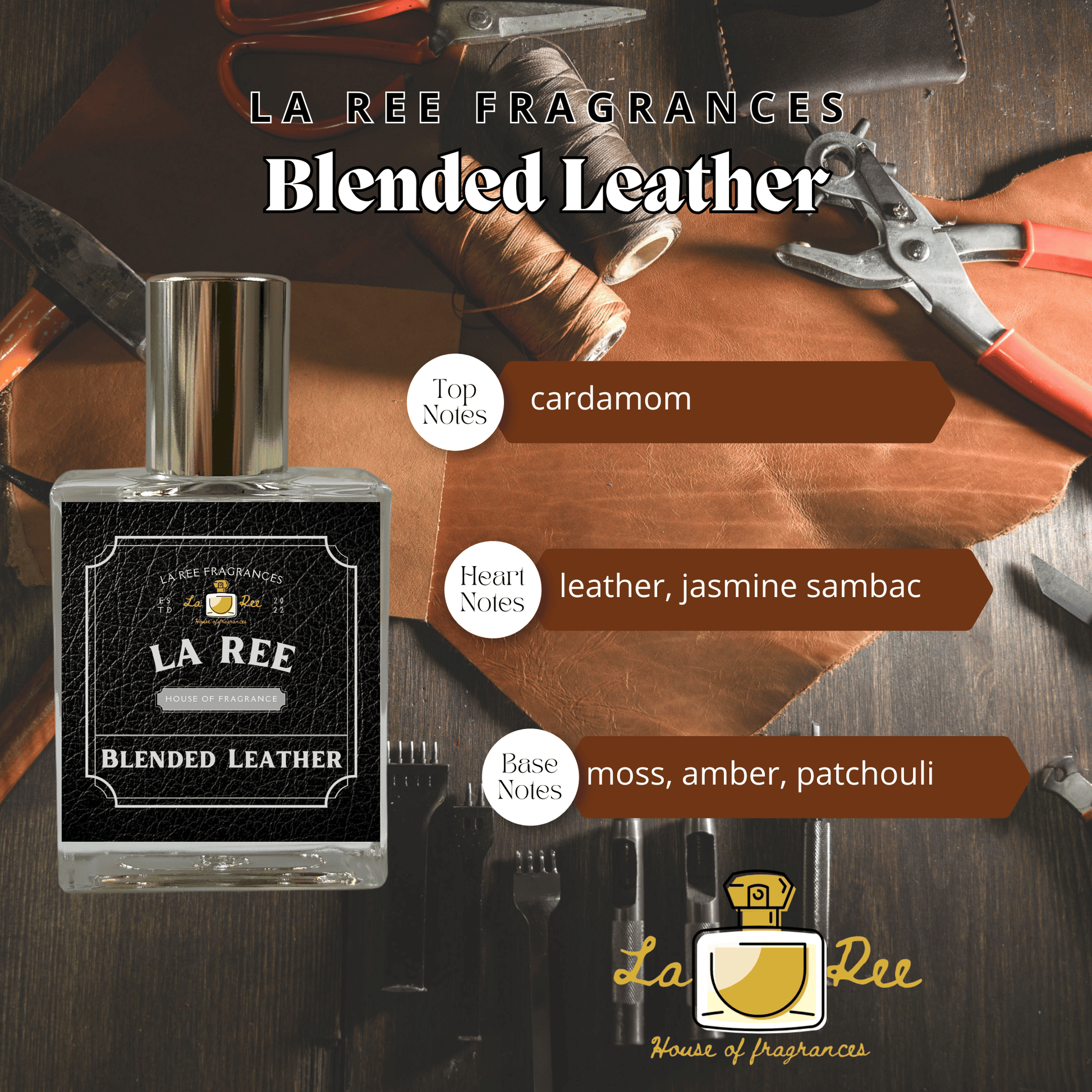 La Ree Blended Leather inspired by Tom Ford® Ombre Leather