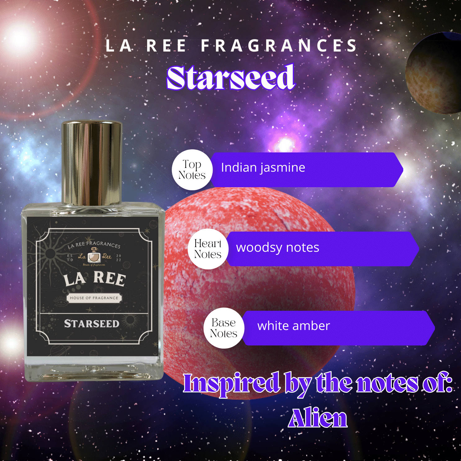 La Ree Starseed inspired by Mugler® Alien